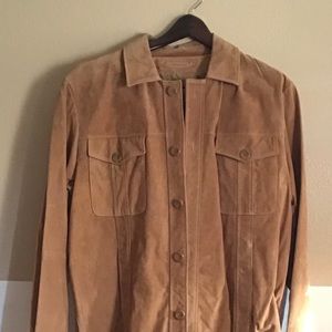 Wilson’s suede jacket